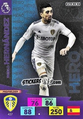 Sticker Pablo Hernández - English Premier League 2020-2021. Adrenalyn XL n. 437 - Panini