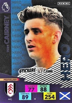 Sticker Tom Cairney - English Premier League 2020-2021. Adrenalyn XL n. 441 - Panini
