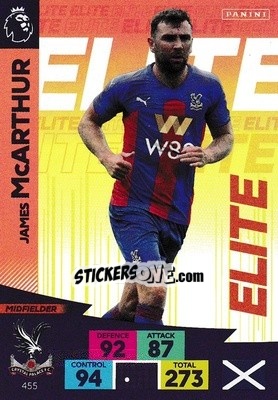 Sticker James McArthur - English Premier League 2020-2021. Adrenalyn XL n. 455 - Panini
