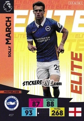 Sticker Solomon March - English Premier League 2020-2021. Adrenalyn XL n. 457 - Panini
