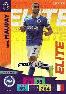 Sticker Neal Maupay - English Premier League 2020-2021. Adrenalyn XL n. 458 - Panini