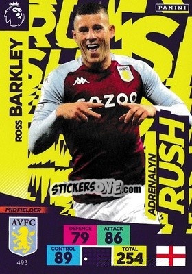 Sticker Ross Barkley - English Premier League 2020-2021. Adrenalyn XL n. 493 - Panini