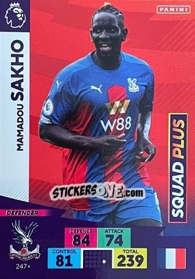 Sticker Mamadou Sakho - English Premier League 2020-2021. Adrenalyn XL n. PL-247 - Panini