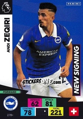 Sticker Andi Zeqiri - English Premier League 2020-2021. Adrenalyn XL n. PL-278 - Panini