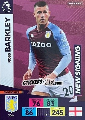 Figurina Ross Barkley - English Premier League 2020-2021. Adrenalyn XL - Panini