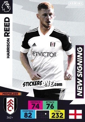 Sticker Harrison Reed - English Premier League 2020-2021. Adrenalyn XL - Panini