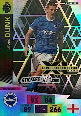 Sticker Lewis Dunk - English Premier League 2020-2021. Adrenalyn XL n. LE-LD - Panini