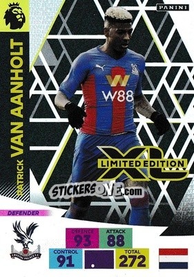 Sticker Patrick van Aanholt - English Premier League 2020-2021. Adrenalyn XL - Panini