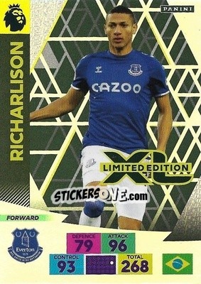 Sticker Richarlison - English Premier League 2020-2021. Adrenalyn XL - Panini