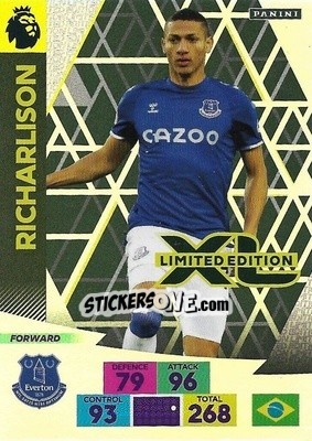 Sticker Richarlison - English Premier League 2020-2021. Adrenalyn XL n. LE-R - Panini