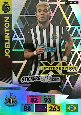 Sticker Joelinton - English Premier League 2020-2021. Adrenalyn XL - Panini