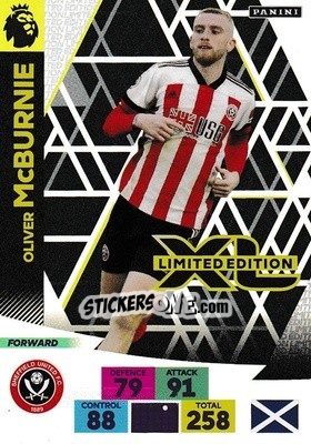 Figurina Oliver McBurnie - English Premier League 2020-2021. Adrenalyn XL - Panini