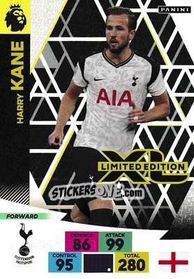 Figurina Harry Kane - English Premier League 2020-2021. Adrenalyn XL - Panini