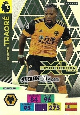 Figurina Adama Traoré - English Premier League 2020-2021. Adrenalyn XL - Panini