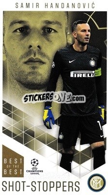 Sticker Samir Handanovic - UEFA Champions League 2020-2021. Best of the best n. 6 - Topps