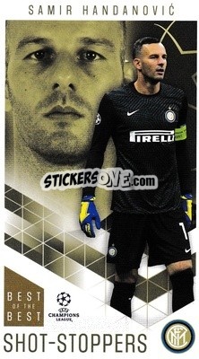 Figurina Samir Handanovic - UEFA Champions League 2020-2021. Best of the best - Topps