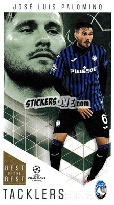 Sticker José Luis Palomino - UEFA Champions League 2020-2021. Best of the best n. 11 - Topps