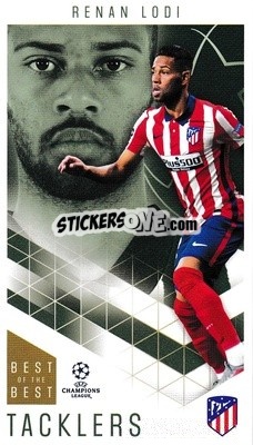 Sticker Renan Lodi - UEFA Champions League 2020-2021. Best of the best n. 12 - Topps
