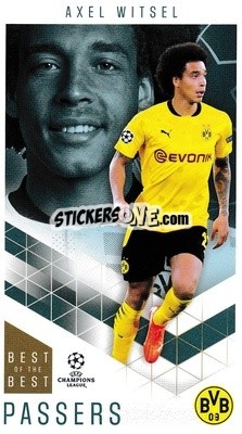 Sticker Axel Witsel - UEFA Champions League 2020-2021. Best of the best n. 21 - Topps