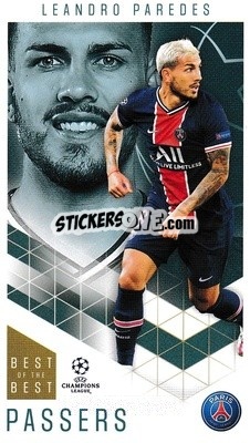 Sticker Leandro Paredes - UEFA Champions League 2020-2021. Best of the best n. 29 - Topps