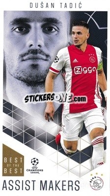 Cromo Dušan Tadic - UEFA Champions League 2020-2021. Best of the best - Topps