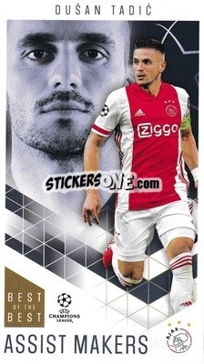 Sticker Dušan Tadic - UEFA Champions League 2020-2021. Best of the best n. 31 - Topps