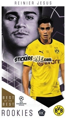 Sticker Reinier Jesus - UEFA Champions League 2020-2021. Best of the best n. 42 - Topps