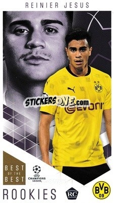 Sticker Reinier Jesus - UEFA Champions League 2020-2021. Best of the best - Topps