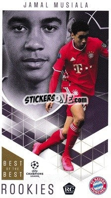 Sticker Jamal Musiala - UEFA Champions League 2020-2021. Best of the best - Topps