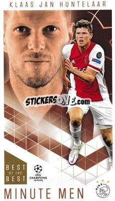 Sticker Klaas Jan Huntelaar - UEFA Champions League 2020-2021. Best of the best n. 61 - Topps