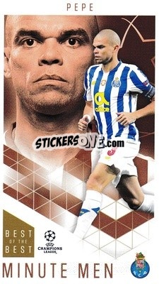 Figurina Pepe - UEFA Champions League 2020-2021. Best of the best - Topps