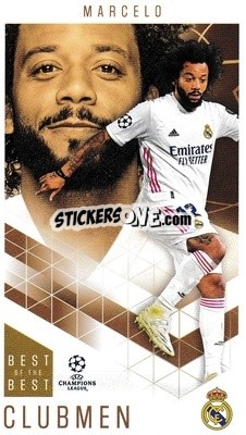 Sticker Marcelo - UEFA Champions League 2020-2021. Best of the best n. 79 - Topps