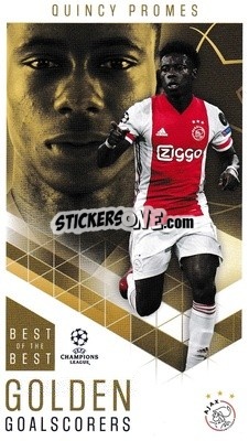 Sticker Quincy Promes - UEFA Champions League 2020-2021. Best of the best n. 81 - Topps