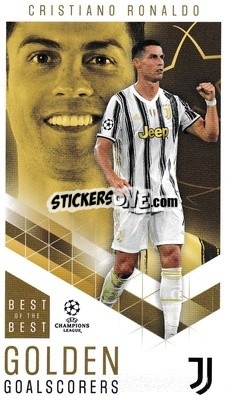 Sticker Cristiano Ronaldo - UEFA Champions League 2020-2021. Best of the best n. 91 - Topps