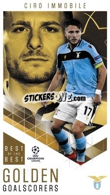 Sticker Ciro Immobile - UEFA Champions League 2020-2021. Best of the best n. 100 - Topps