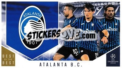 Sticker Atalanta BC - UEFA Champions League 2020-2021. Best of the best - Topps