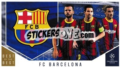 Cromo FC Barcelona - UEFA Champions League 2020-2021. Best of the best - Topps