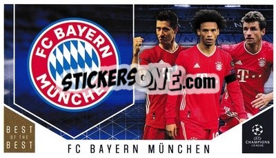 Sticker FC Bayern München - UEFA Champions League 2020-2021. Best of the best - Topps
