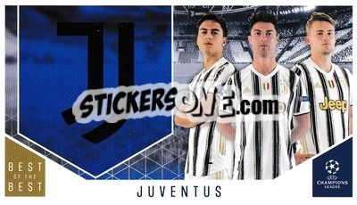 Figurina Juventus - UEFA Champions League 2020-2021. Best of the best - Topps