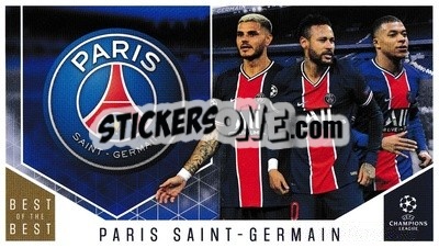 Sticker Paris Saint-Germain - UEFA Champions League 2020-2021. Best of the best n. 116 - Topps