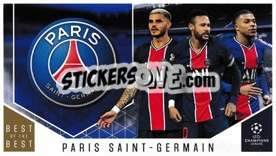 Cromo Paris Saint-Germain - UEFA Champions League 2020-2021. Best of the best - Topps