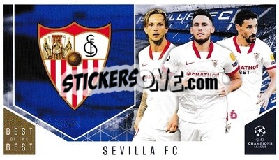 Cromo Sevilla FC - UEFA Champions League 2020-2021. Best of the best - Topps