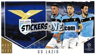 Figurina SS Lazio - UEFA Champions League 2020-2021. Best of the best - Topps