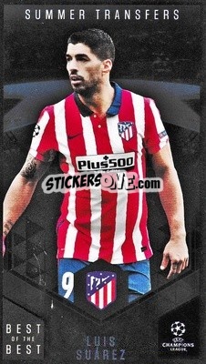 Cromo Luis Suárez - UEFA Champions League 2020-2021. Best of the best - Topps