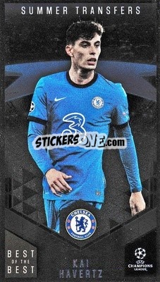 Sticker Kai Havertz - UEFA Champions League 2020-2021. Best of the best n. 123 - Topps
