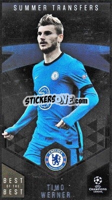 Sticker Timo Werner - UEFA Champions League 2020-2021. Best of the best n. 124 - Topps