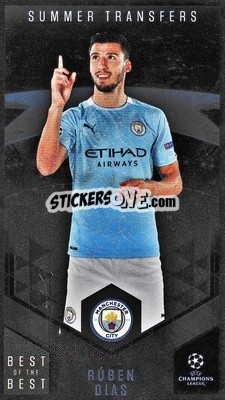 Sticker Rúben Dias - UEFA Champions League 2020-2021. Best of the best n. 129 - Topps