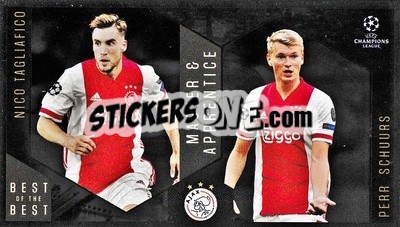 Sticker Nico Tagliafico / Perr Shurrs - UEFA Champions League 2020-2021. Best of the best n. 131 - Topps