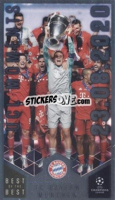 Sticker FC Bayern München - UEFA Champions League 2020-2021. Best of the best - Topps