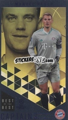 Sticker Manuel Neuer - UEFA Champions League 2020-2021. Best of the best n. 167 - Topps